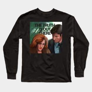 X-Files Scully&Mulder Long Sleeve T-Shirt